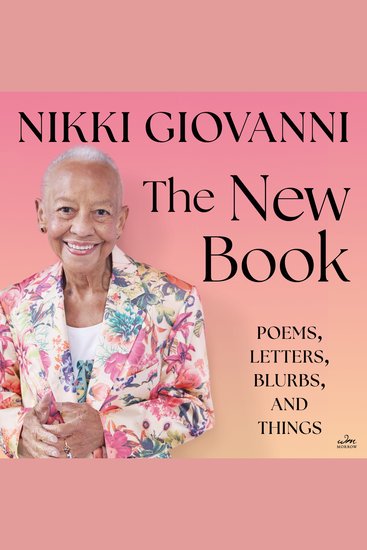 The New Book - Poems Letters Blurbs and Things - cover