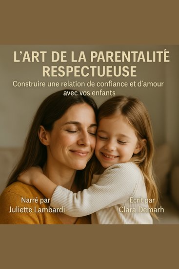 L'ART DE LA PARENTALITÉ RESPECTUEUSE - Construire une relation de confiance et d'amour avec vos enfants - cover