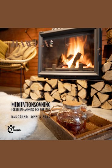 Meditationsövning - Öppen spis - cover