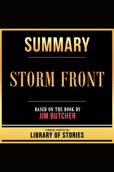 Summary - Storm Front - Based On The Book By Jim Butcher - cover