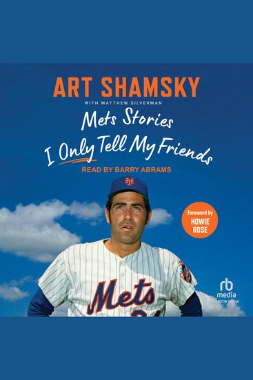 Mets Stories I Only Tell My Friends - cover