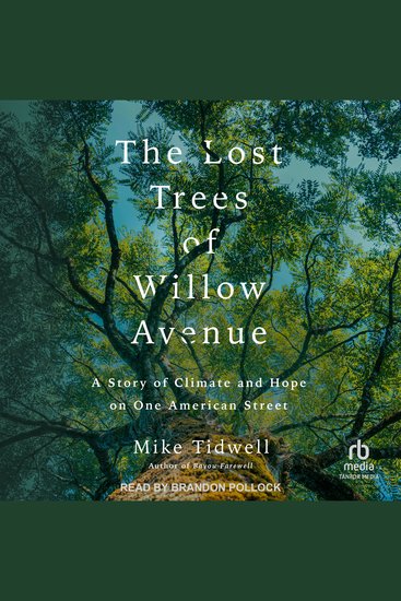 The Lost Trees of Willow Avenue - A Story of Climate and Hope on One American Street - cover