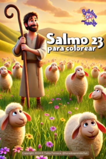 Salmo 23 Para Colorear - cover