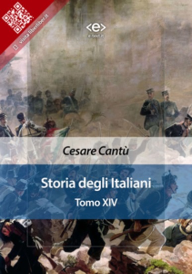 Storia degli Italiani Tomo XIV - cover