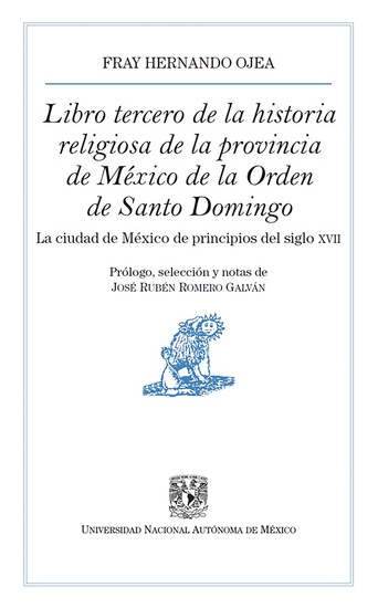 Libro tercero de la historia religiosa de la provincia de México de la Orden de Santo Domingo - cover