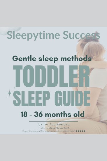 Sleepytime Success Gentle Sleep Methods Toddler Sleep Guide - 18 - 36 months old - cover