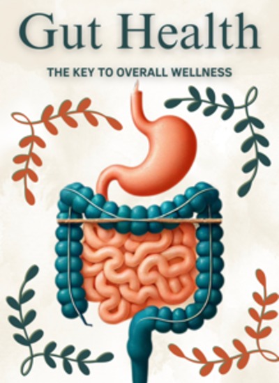 Gut Health: The Key to Overall Wellness - Micro Book - C5 - Series Health and Wellness Revolution - cover