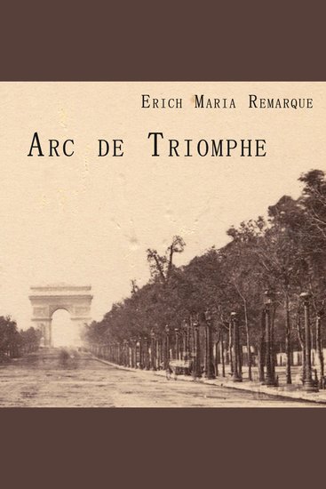 Arc de Triomphe - cover