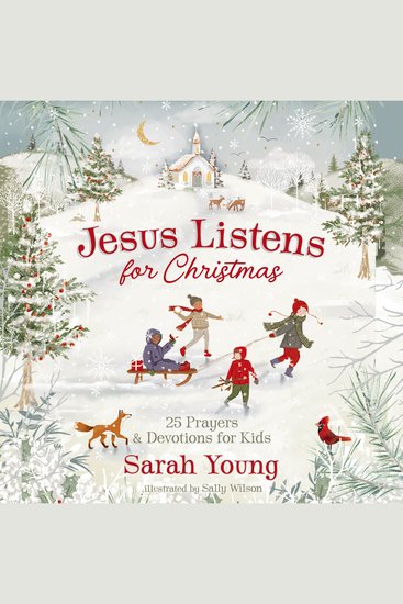 Jesus Listens for Christmas - 25 Prayers and Devotions for Kids - cover