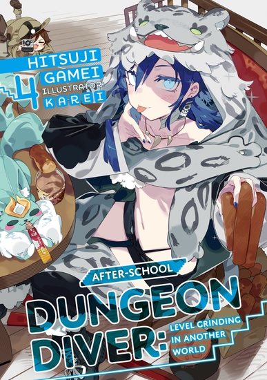 After-School Dungeon Diver: Level Grinding in Another World Volume 4 - cover