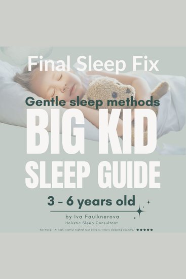 Final Sleep Fix Gentle Sleep Methods - Big Kid Sleep Guide 3-6 years old - cover