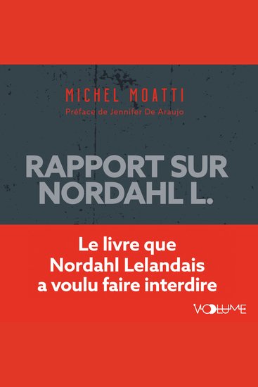 Rapport sur Nordahl L - Le livre que Nordahl Lelandais a voulu faire interdire - cover