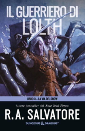 Il guerriero di Lolth - cover