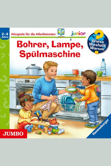 Bohrer Lampe Spülmaschine [Wieso? Weshalb? Warum? JUNIOR Folge 76] - cover