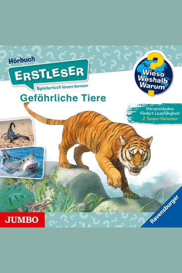 Gefährliche Tiere [Wieso? Weshalb? Warum? ERSTLESER Folge 16] - cover