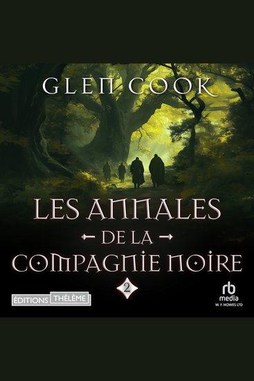 Les Annales de la Compagnie noire 2 : Le château noir - black company 2 - cover
