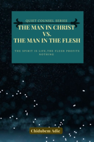 The Man in Christ Vs The Man in the Flesh - The Spirit is life the Flesh Profits Nothing - cover