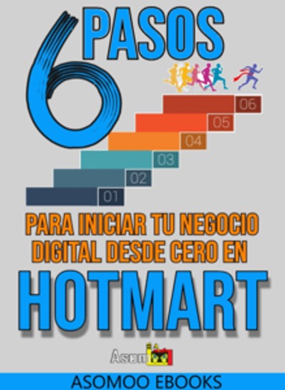 6 pasos para iniciar tu negocio digital desde cero en Hotmart - No esperes más para construir el negocio de tus sueños Con los pasos prácticos y estrategias comprobadas de este libro estarás listo para lanzar tu negocio en Hotmart desde cero y comenzar a generar ingresos en línea - cover