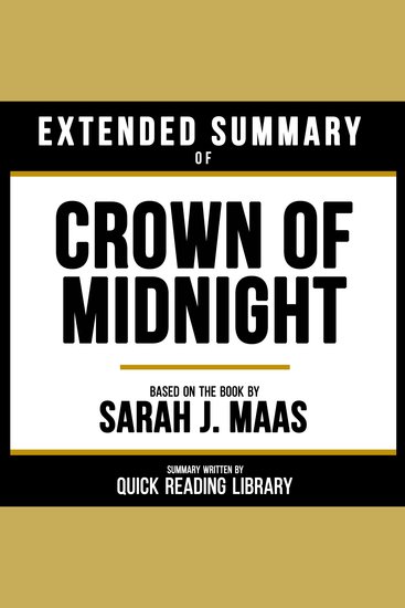 Extended Summary - Crown Of Midnight - cover