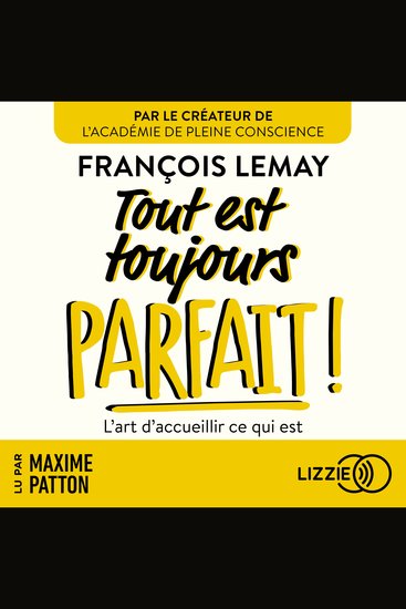 Tout est toujours parfait ! - L'art d'accueillir ce qui est - cover