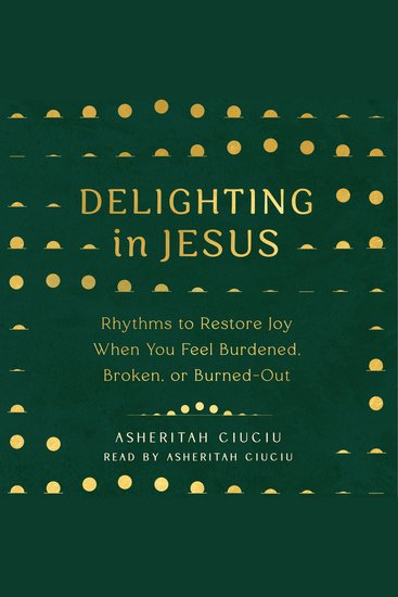 Delighting in Jesus - Rhythms to Restore Joy When You Feel Broken Bored or Burned-Out - cover