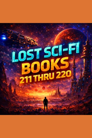 Lost Sci-Fi Books 211 thru 220 - Ten Lost Vintage Sci-Fi Short Stories from the 1930s 40s 50s and 60s - cover