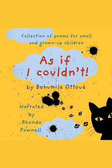 As if I couldn't! - A Collection of poems for small and grown-up children - cover