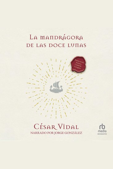 La mandrágora de Las doce lunas "The Mandrake of the Twelve Moons" - cover