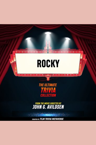 Rocky - The Ultimate Trivia Collection - From The Movie Directed By John G Avildsen - cover