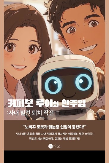 커피봇 루이와 한주임 - 사내 빌런 퇴치 작전 - cover