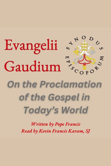 Evangelii Gaudium - On the Proclamation of the Gospel in Today's World - cover
