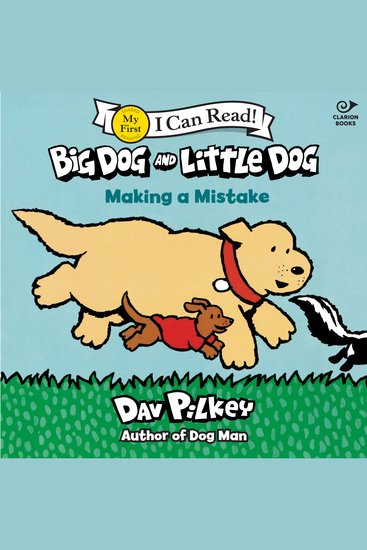 Big Dog and Little Dog Making a Mistake - cover