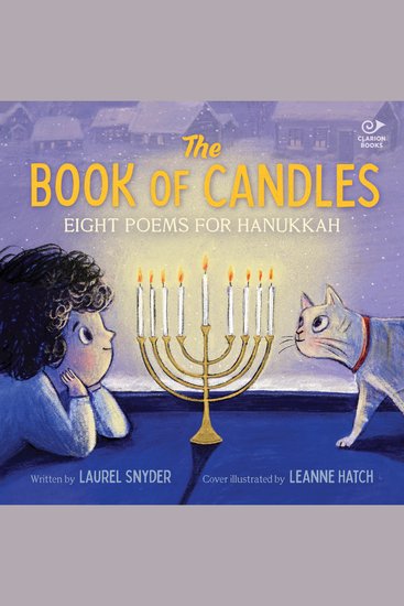 The Book of Candles - Eight Poems for Hanukkah - cover
