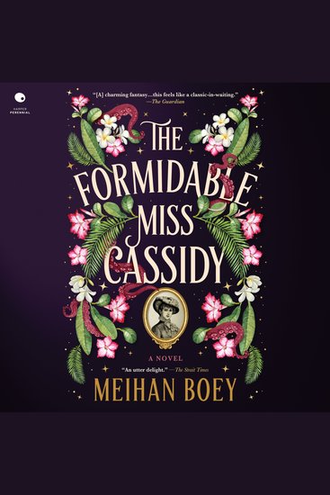 The Formidable Miss Cassidy - A Novel - cover