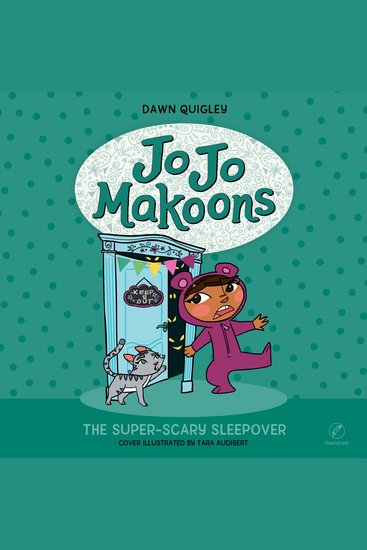 Jo Jo Makoons: The Super-Scary Sleepover - cover
