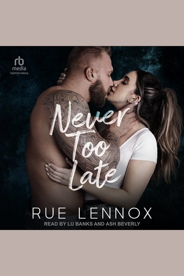 Never Too Late - cover