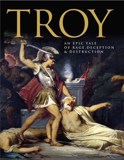 Troy - An Epic Tale of Rage Deception & Destruction - cover