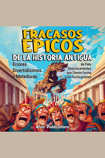 Fracasos épicos de la historia antigua: Errores divertidísimos y meteduras de pata desconcertantes que dieron forma a las civilizaciones - cover