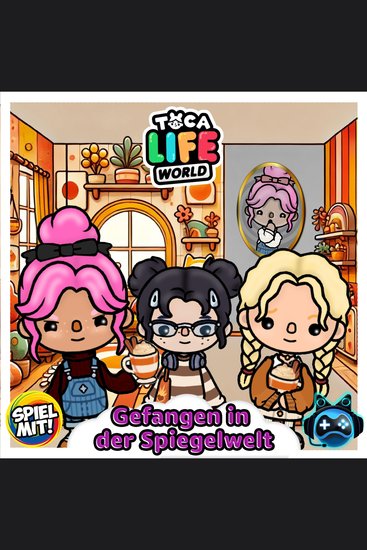 Gefangen in der Spiegelwelt - Teil 1 - Toca Boca Story - cover