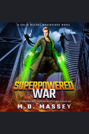 Superpowered War - A Colin McCool Druidverse Novel - cover