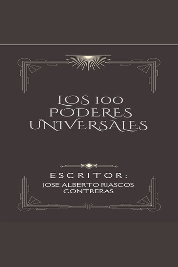 Los 100 poderes universales - cover