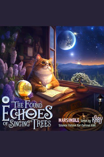 The Found Echoes of Singing Trees - Science Fiction for Curious Kids - cover