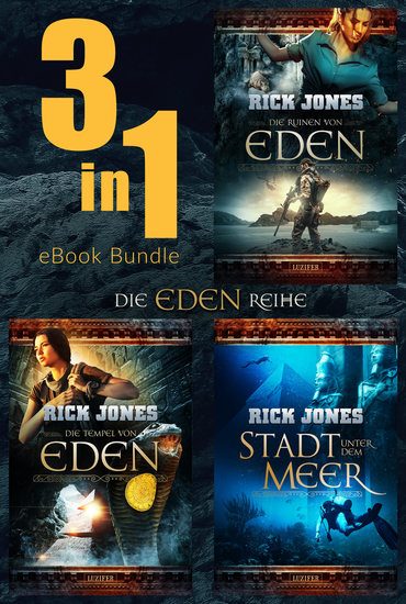 EDEN Band 1-3 (Bundle) - Thriller Abenteuer Action - cover