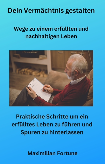 Dein Vermächtnis gestalten - Wege zu einem erfüllten und nachhaltigen Leben - Praktische Schritte um ein erfülltes Leben zu führen und Spuren zu hinterlassen - cover