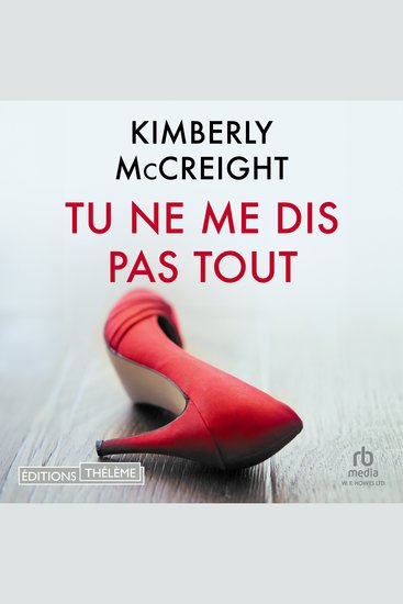 Tu ne me dis pas tout - cover