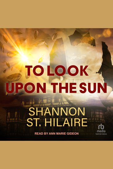 To Look Upon The Sun - cover