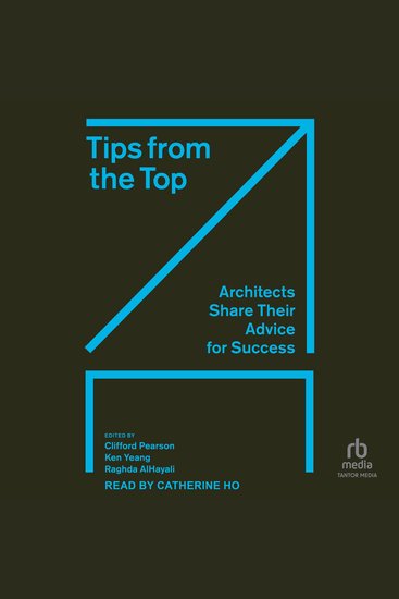 Tips from the Top - Architects Share Their Advice for Success - cover