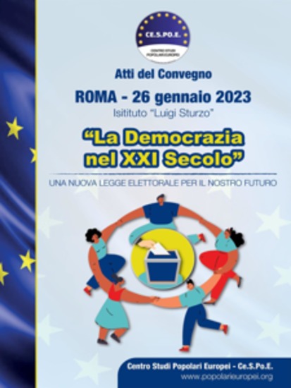 La Democrazia nel XXI secolo - Una Nuova Legge Elettorale per il Nostro Futuro - cover
