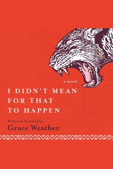 I Didn't Mean for That to Happen - cover