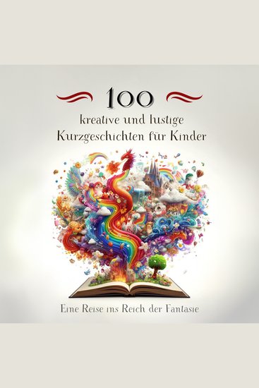 100 kreative und lustige Kurzgeschichten für Kinder: Eine Reise ins Reich der Fantasie - cover